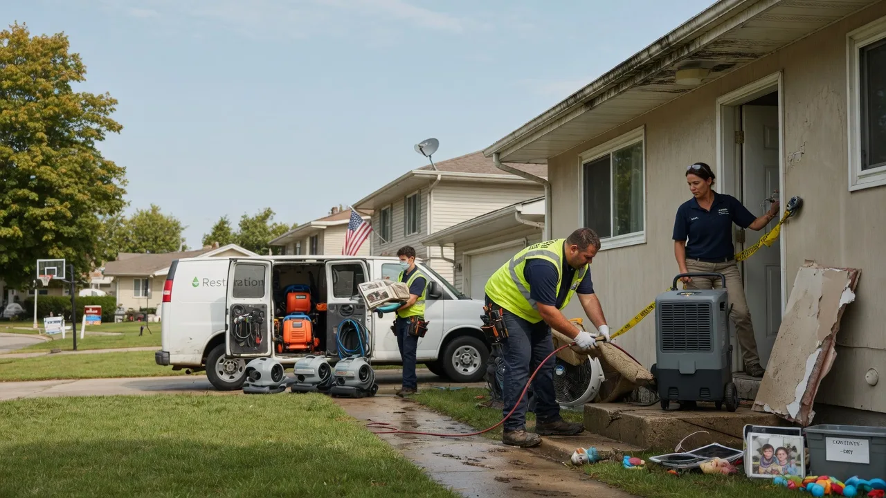 Water Damage Restoration in Montoursville, PA near me